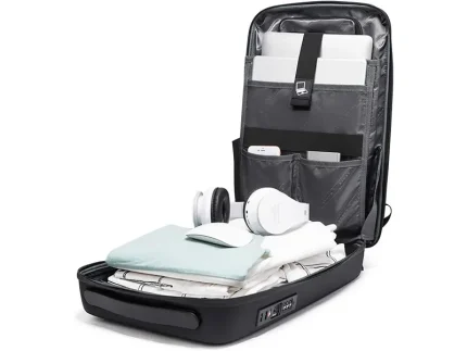 کوله پشتی مسافرتی طرح چمدان ضد سرقت پ تاپ 15.6 اینچ بنج Bange BG-22092