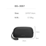 کیف لوازم جانبی موبایل دو زیپ بنج BANGE BG-3067 | طراحی چندبخشی و زیپ پریمیوم
