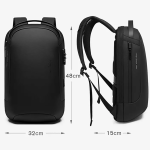 کوله پشتی ضدآب و ضدسرقت بنج مدل BG-7225 | مجهز به پورت USB و قفل دیجیتال