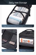 کوله پشتی چرخ دار آرکتیک هانتر مدل lg00861