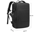 کوله پشتی مسافرتی یو اس بی دار bange کد BG-1908 45L